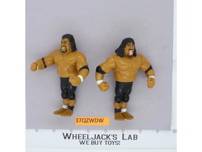 Headshrinkers Fatu & Samu 100% Complete 1993 WWF Wrestling Hasbro Action Figures