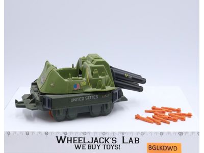 S.L.A.M. 100% Complete 1987 GI Joe ARAH Hasbro Vintage Action Figure Vehicle