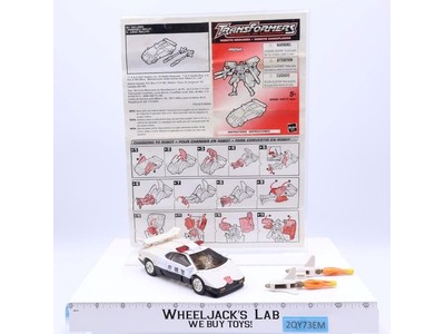 Prowl Deluxe 100% Complete Transformers Robots in Disguise 2001 Hasbro Figure