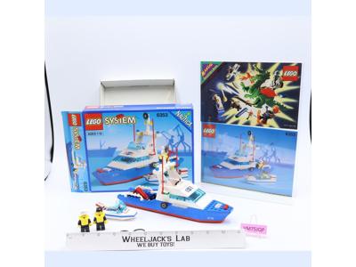 #6353 Coastal Cutter 100% Complete W/ Box & Instructions 1992 Lego Nautica