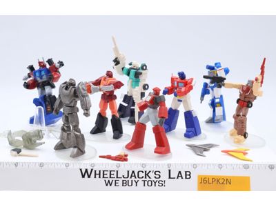 Lot of 8 Heroes of Cybertron Transformers Hasbro 2001 Action Figures