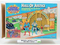 Hall of Justice W/ Box 100% Complete Super Powers 1985 Kenner Vintage Playset