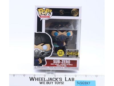 Sub-Zero #1057 Mortal Kombat Funko Pop! Movies Entertainment Earth Excl. NEW MIB