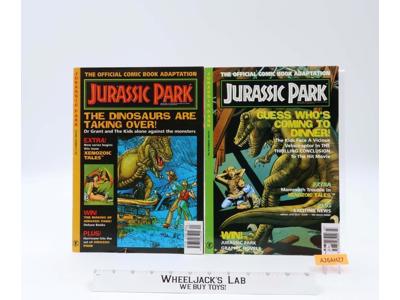 Jurassic Park Official Comic Book Adaption Vol. 1 #s 4-5 1993 Dark Horse