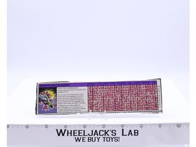 Slugfest Action Figure Tech Spec 1987 Vintage Hasbro G1 Transformers