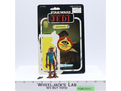 Hammerhead 100% Complete 77 Back-A Star Wars ROTJ 1983 Kenner Figure NO REPRO