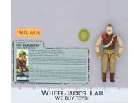 Sgt. Slaughter V2 100% Complete G.I. Joe 1986 Hasbro Vintage Action Figure