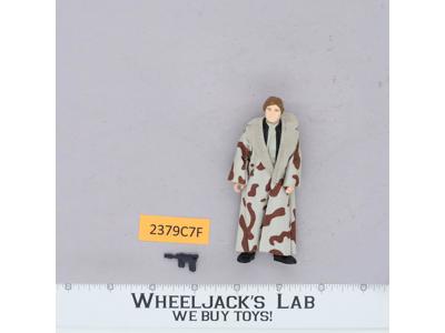 Han Solo Trench Coat 100% Complete Star Wars ROTJ 1983 Vintage Kenner NO REPRO