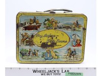 Roy Rogers and Dale Evans Double R Bar Ranch Metal Lunch Box NO THERMOS Vintage
