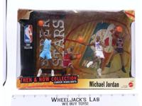 Michael Jordan Then & Now Career Highlights 1999 Mattel Figure Set MISB SEALED