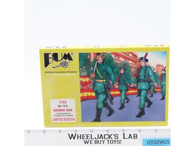 #1012 Guardia Civil Figures on Parade 1/32 1999 BUM Toy Soldiers NEW MIB