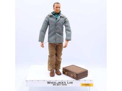 Oscar Goldman 13.25" Doll Six Million Dollar Man 1973 Kenner Vintage w Briefcase