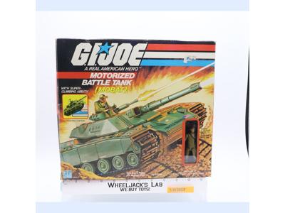 MOBAT Motorized Battle Tank 100% Complete W/Box GI Joe 1982 Hasbro Vehicle