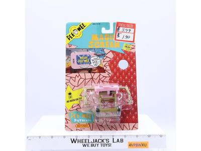 Magic Screen Pee-Wee's Playhouse 1988 Matchbox Action Figure Herman NEW SEALED