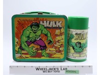 The Incredible Hulk Lunch Box 1978 W/ Thermos Marvel Comics Aladdin Industries
