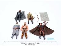 Lot of 5 Figures W/Accessories Robin Hood Prince of Thieves 1991 Kenner