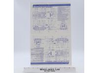 Polar Battle Bear (Skimobile) 1983 ORIGINAL Instructions Blueprints G.I. Joe