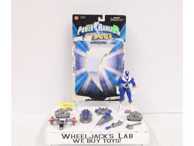 Blue Ranger W/ Drill 100% Complete Power Rangers Lightspeed Rescue 1999 Bandai