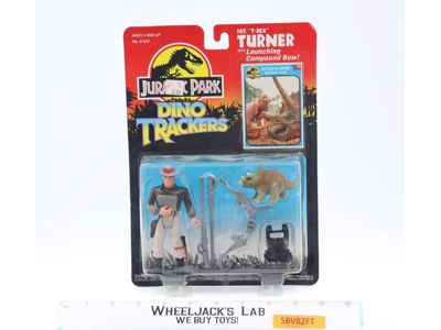 SGT. "T-Rex" Turner Jurassic Park Dino Trackers 1993 Kenner NEW MOSC SEALED