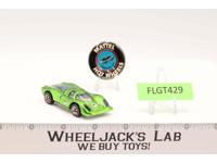 Porsche 917 Apple Green 1970 Hot Wheels Mattel Vintage Redline RL WITH BUTTON