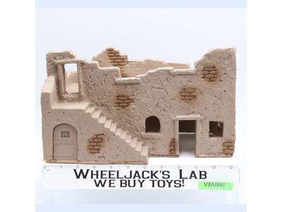 Barzso Adobe Southwest Building With Staircase Painted Hard Foam 12 x 7 x 7