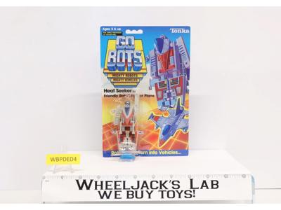 Heat Seeker Robot Fighter Plane Gobots 1984 Tonka Action Figure NEW MOSC SEALED
