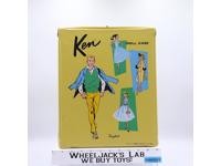 Ken Doll Case W/ Doll Clothes & Accessories 1961 Mattel Vintage