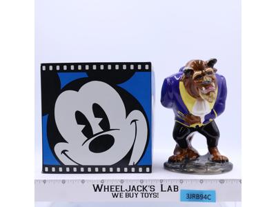 The Beast Ceramic Figurine Beauty and the Beast Disney 7" Vintage NEW MIB