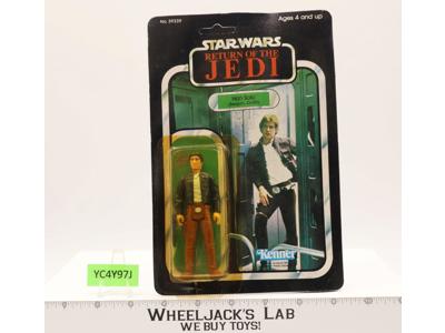 Han Solo Bespin 77 Back Star Wars ROTJ 1983 Kenner Action Figure NEW MOSC