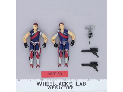 Tomax & Xamot V1 100% Complete G.I. Joe 1985 Hasbro Vintage Action Figure