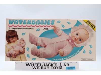 Water Babies Water-Fillable Doll 1991 Lauer Toys Vintage NEW SEALED