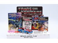 Smokescreen W/ BOX 100% Complete 1985 Vintage Hasbro G1 Transformers Action Fig