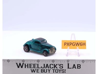 Classic 36 Ford Coupe Aqua Hot Wheels 1968 Redline Vintage Mattel RL