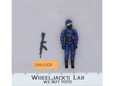 Cobra Officer V1.5 Swivel Arms 100% Complete 1983 G.I. Joe Hasbro Vintage Figure