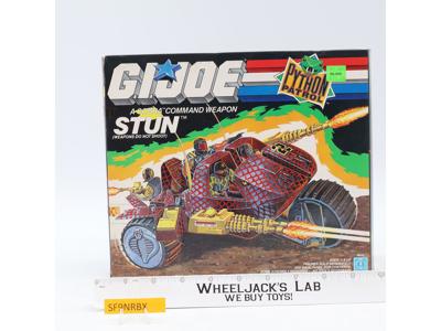 Cobra Stun GI Joe Python Patrol 1989 Hasbro Action Figure Vehicle NEW MIB