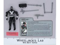 Snake Eyes V3 100% Complete G.I. Joe 1988 Hasbro Vintage Action Figure
