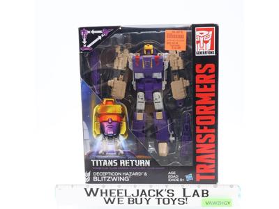 Hazard & Blitzwing Transformers Titans Return 2016 Hasbro Figure NEW SEALED