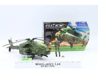 Dragonhawk XH1 W/ Wild Bill GI Joe Rise Of Cobra 2009 Hasbro Vehicle