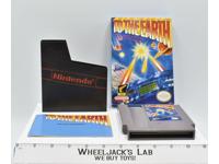 To The Earth Nintendo NES 1989 Video Game MINTY