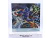 Metroplex Blurr Insert Poster Glow In The Dark 1985 G1 Transformers Vintage