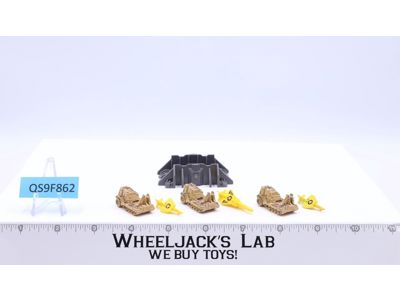 Rocket Launchers 100% Complete Mega Force 1989 Kenner Action Figure Vehicles