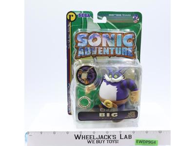 Big the Cat Sonic Adventures 1999 Sega Series 2 Resaurus MOSC 5" Figure