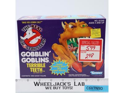 Terrible Teeth Gobblin' Gobblins The Real Ghostbusters 1986 Kenner NEW SEALED