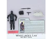 Snake Eyes & Timber V2 100% Complete G.I. Joe 1985 Hasbro Vintage Action Figure