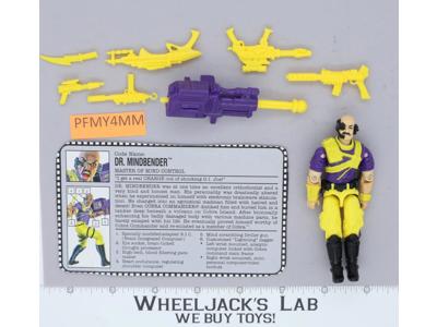 Dr. Mindbender V2 100% Complete G.I. Joe 1993 Hasbro Vintage Action Figure