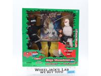 Snake Eyes vs Storm Shadow Gi joe vs Cobra Spytroops 2003 Hasbro NEW SEALED