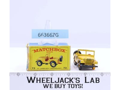 Standard Jeep 72 Lesney Matchbox Series 1960's Made In England