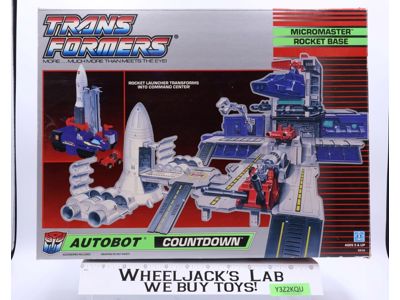 Countdown Micromaster 100% Complete W/BOX G1 Transformers 1989 Hasbro Vintage