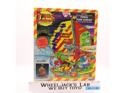 Toxic Turf Surfer Toxic Crusaders 1991 Playmates Figure Vehicle NEW SEALED