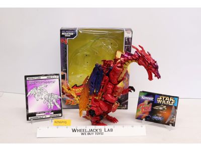 Megatron Dragon 100% Complete Transformers Transmetals 2 Beast Wars 1999 Hasbro